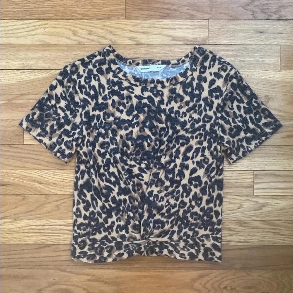 Cheetah print top